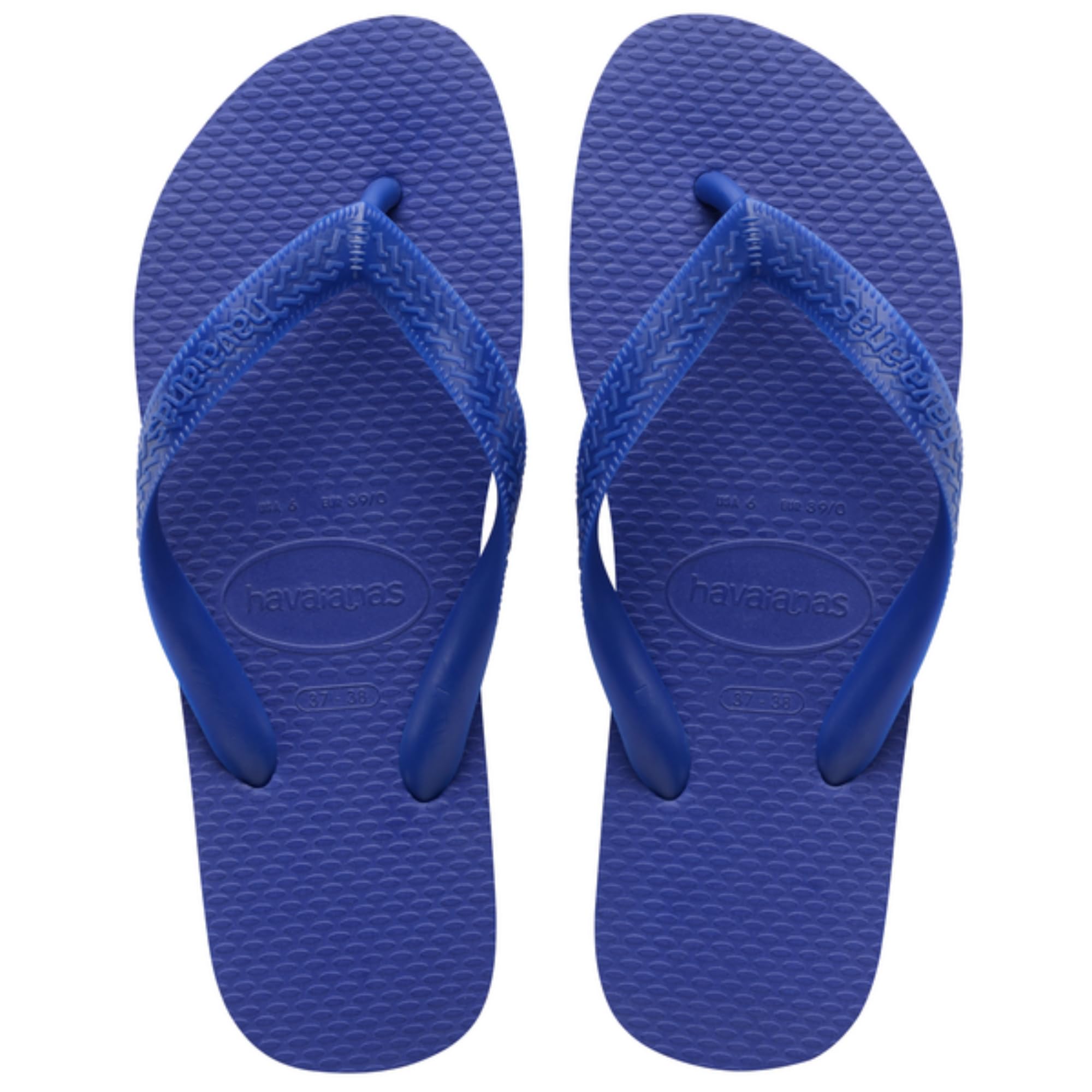 Havaianas Top Color Mini Me - Tongs Confortables pour Enfants en Bleu Marine