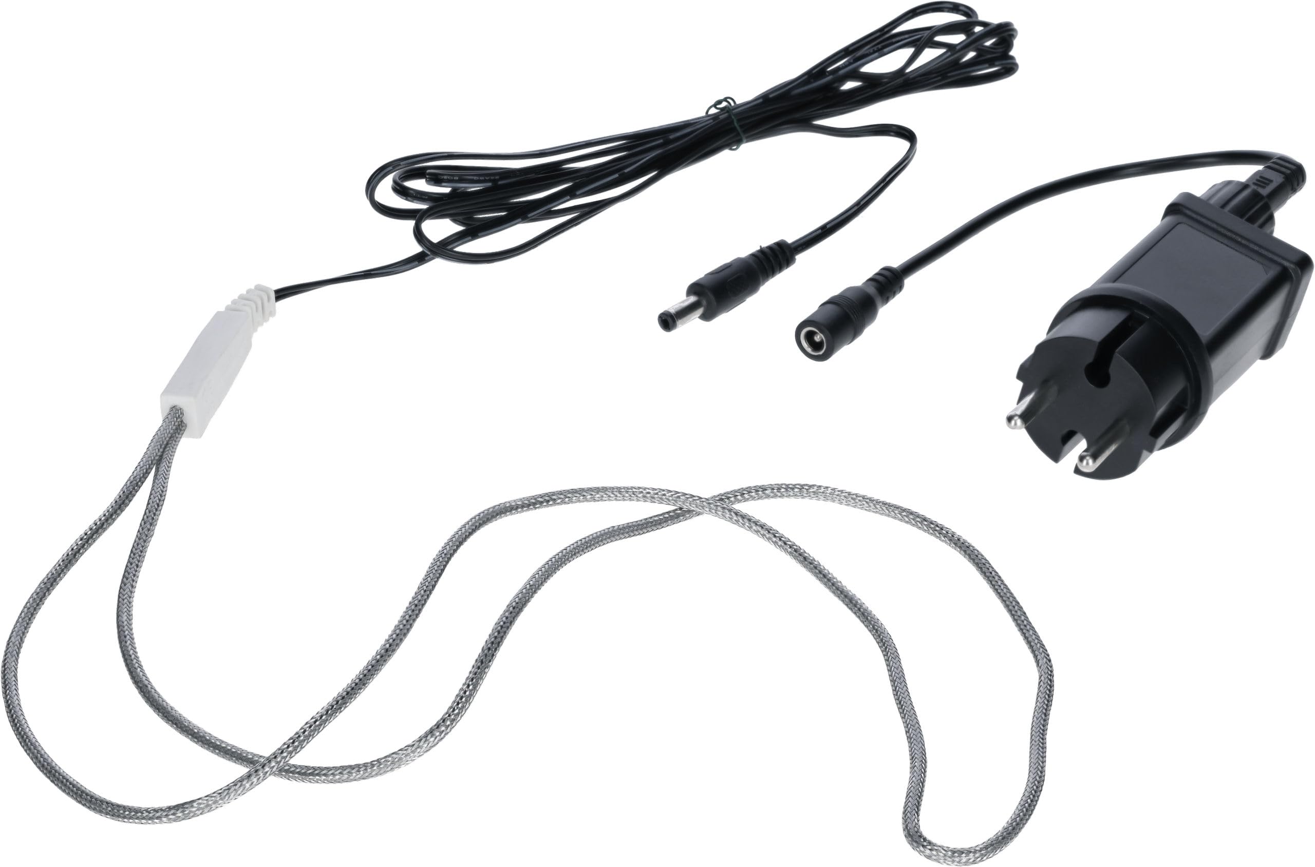 Kerbl Hobbyfarming Kabel grzewczy do poidła dla drobiu 12 V, 10 W, z zasilaczem