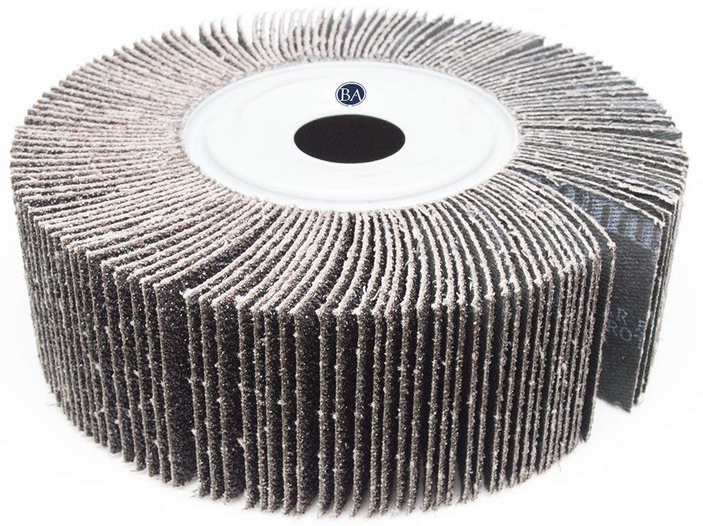 Benchmark Abrasives Aluminiumoxid-Flachscheiben – 2,5 X 2,5 Cm, 6,35 Mm Schaft, 10 Stück, Körnung 120