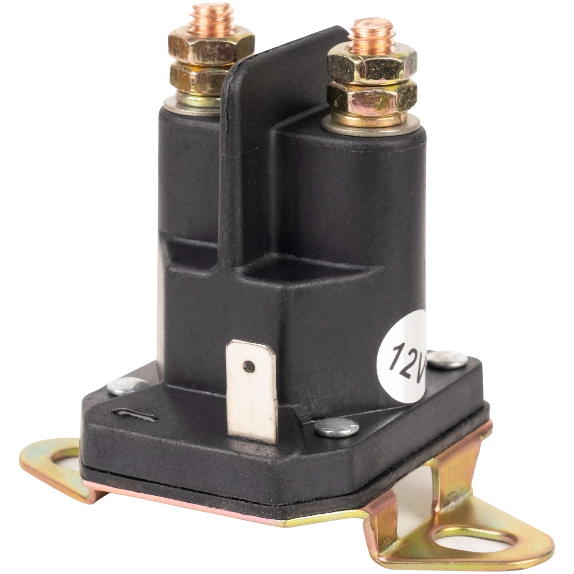 BlueStars 435-700 Starter Solenoid 3 Terminal 12V - Compatible with Husqvarna Most Riders Zero Turn mowers 539101714 Trombetta 812-1221-211 854-1221-210 Bobcat John Deere MTD 93265-9 93265WR 93265-WR