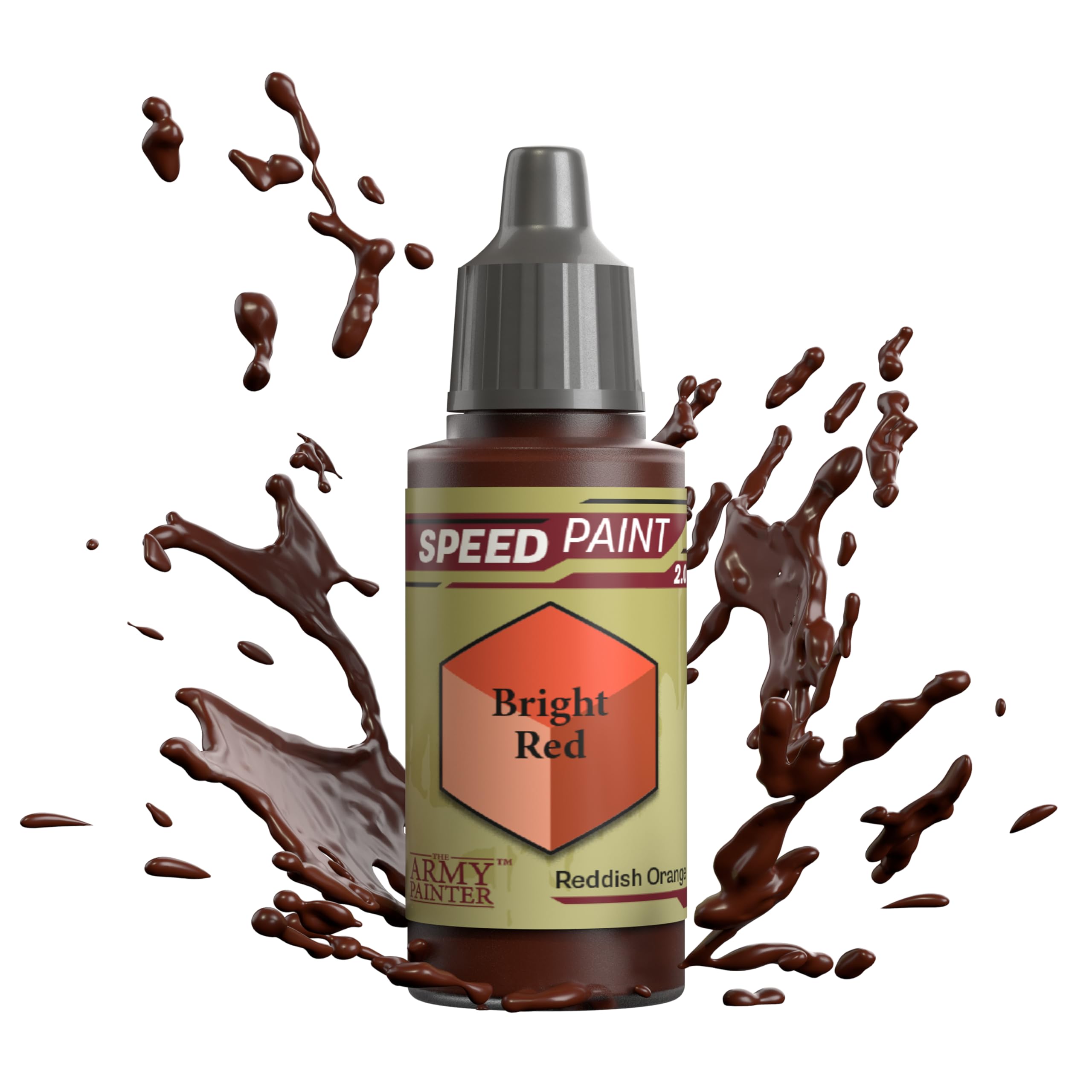 The Army Painter Speedpaint: Bright Red 18ml Acrylic Paint WP2058