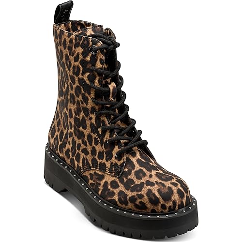 DKNY Women's Batu Lace Up Combat Boot