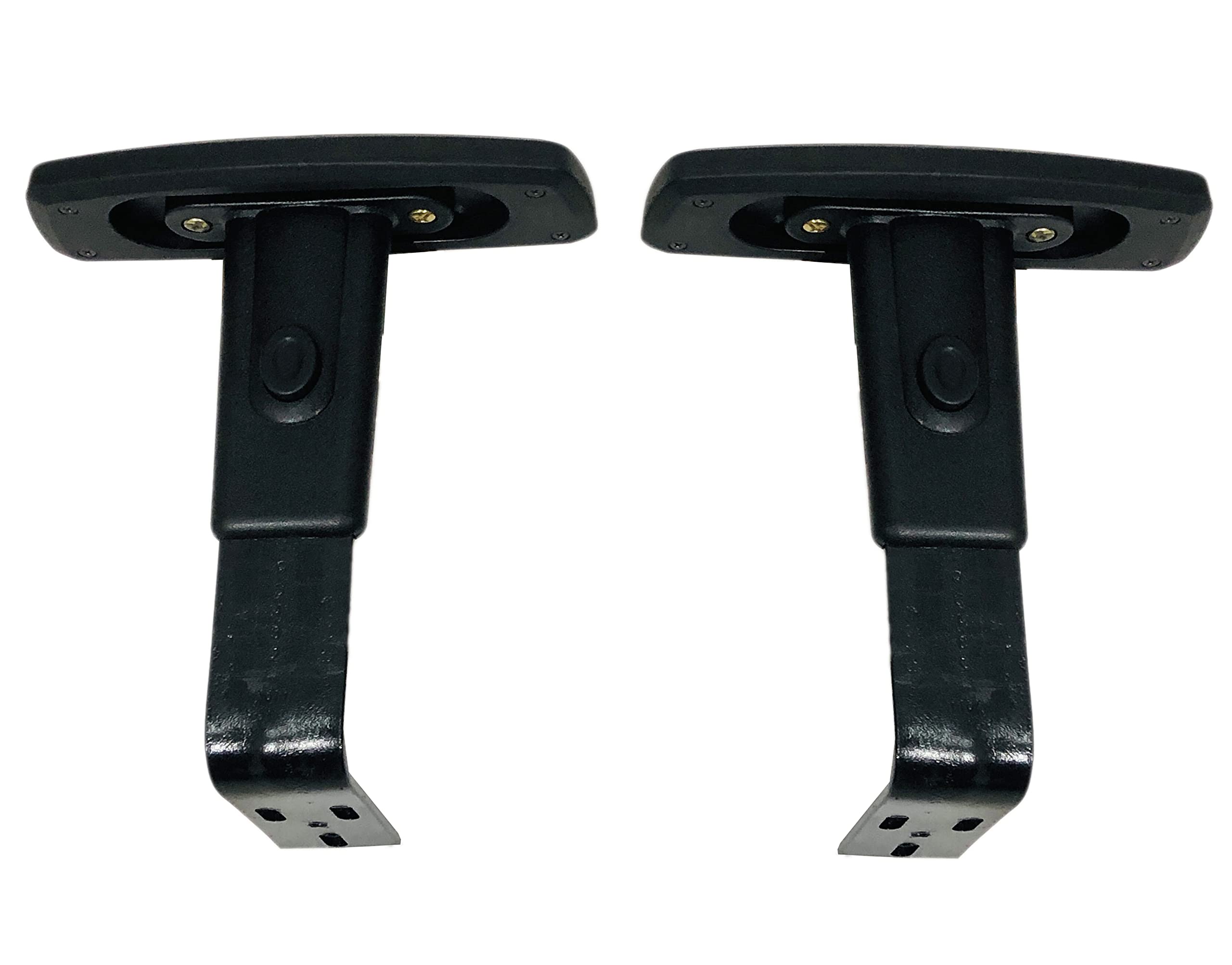 GOYALSON Handle Office Chair revolving Visitor Chair Durable Handle Set nut Bolts & Key fit to Every Chair (Black, Adjustable Handle with Rectangular Pad)-image-37