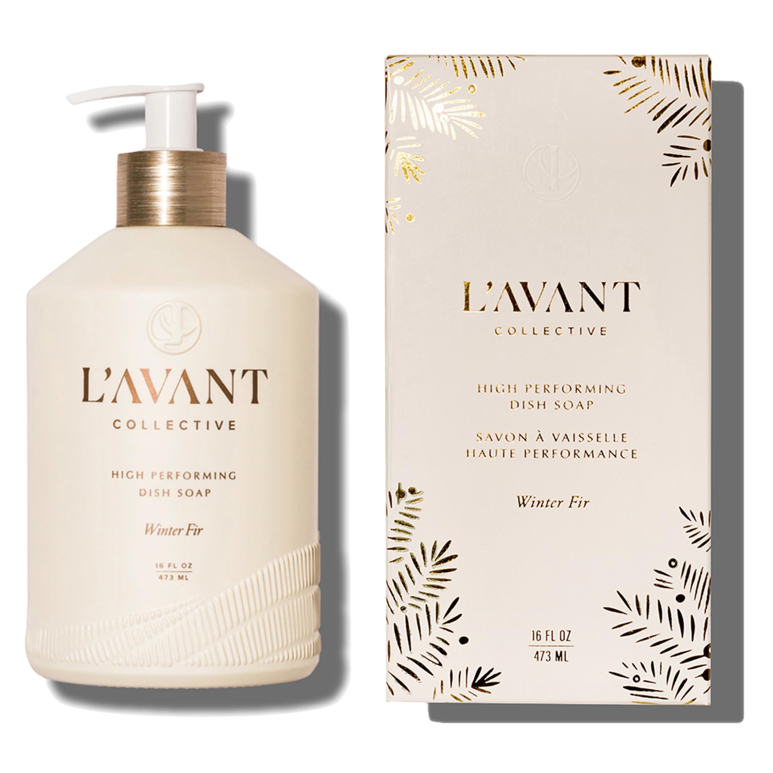 LAVANT Collective Plant Based Dish Soap Liquid Natural Cleaning Supplies High Performing Dish Detergent Formula for Sensitive Skin