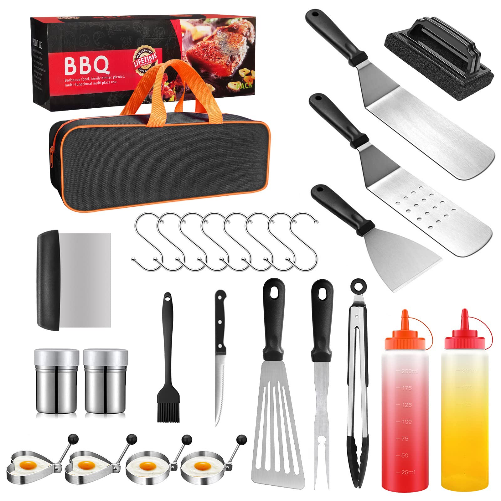 Buy DAVV Blackstone Spatula Grill Griddle Accessories Kits,28 Pcs