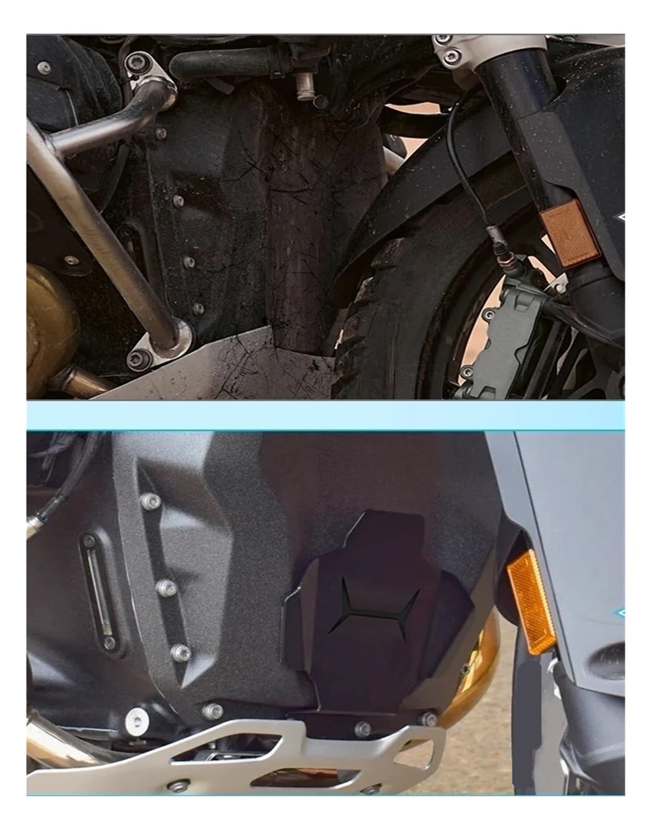 Paracoppa motore moto Telaio Del Motociclo Protezione Dell'alloggiamento Motore Decorare Accessori Di Copertura Parti Per R 1300GS 1300 R1300 GS Trophy 2023