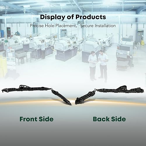 Miniatura 7 de YHTAUTO Retenedor de la cubierta del parachoques del lado del pasajero trasero derecho compatible con Toyota Camry 2018-2024, construido en América