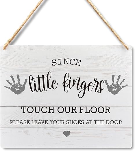 Best take shoes off sign