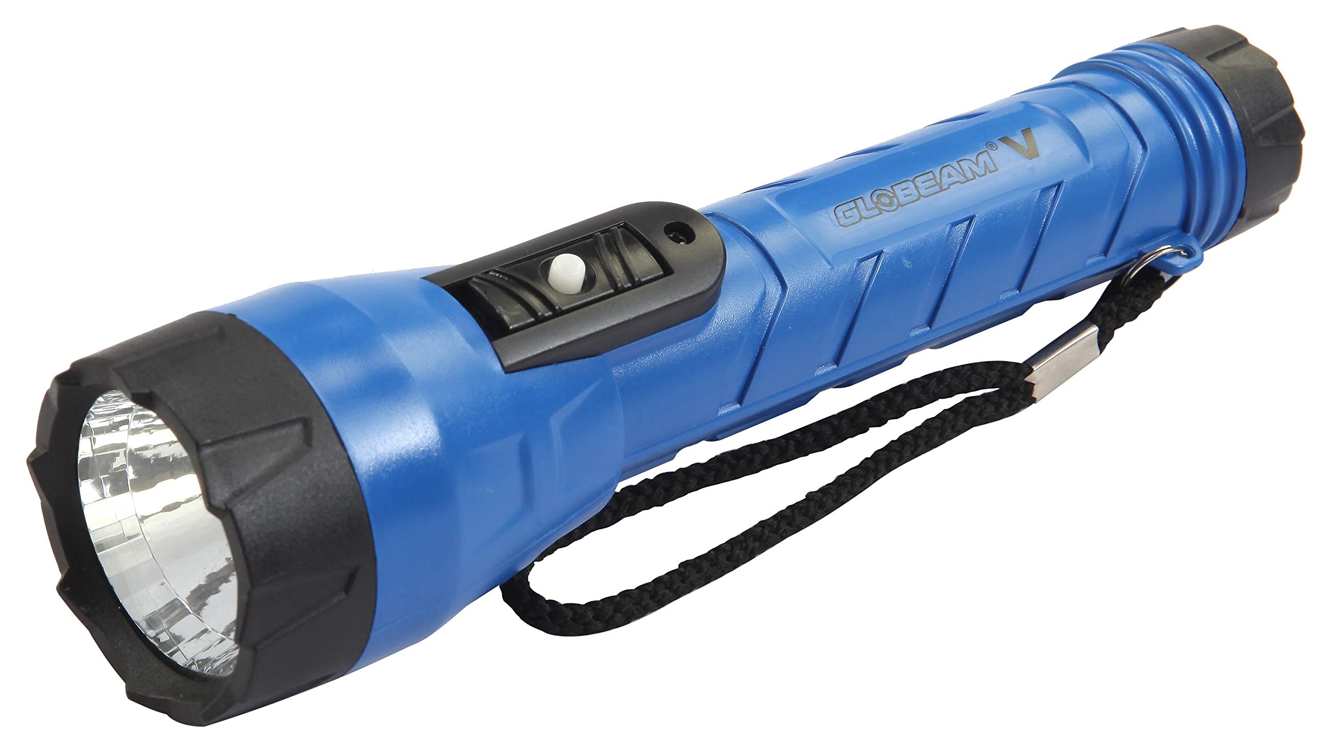 GLOBEAM Vision LED Flashlight High Focused Beam Long Distance with 3pc AA Size Battery Included (Color As Per Availability) (B0811HHQ1Z) Amazon Price History, Amazon Price Tracker