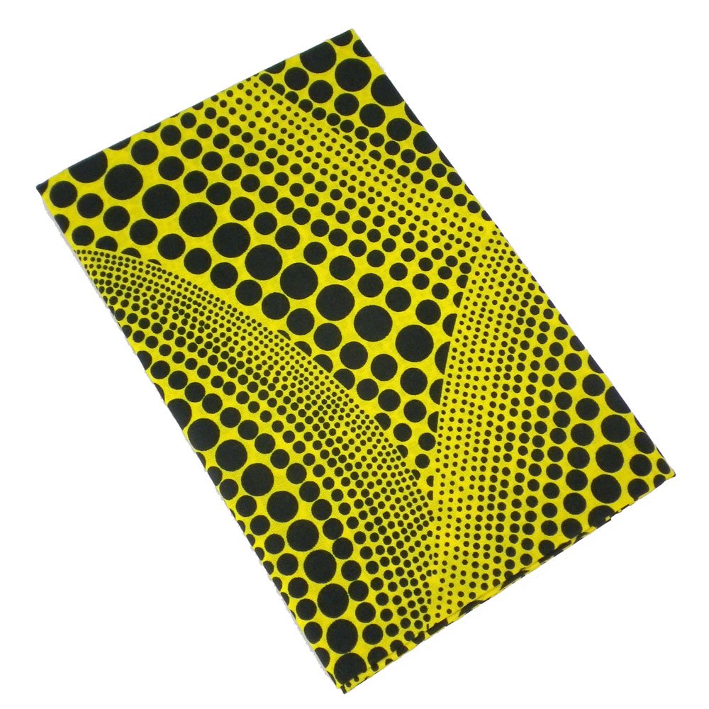 Amazon｜(Yayoi Kusama) 草間彌生 手ぬぐい ハンカチ 作 水玉 黄 黄樹