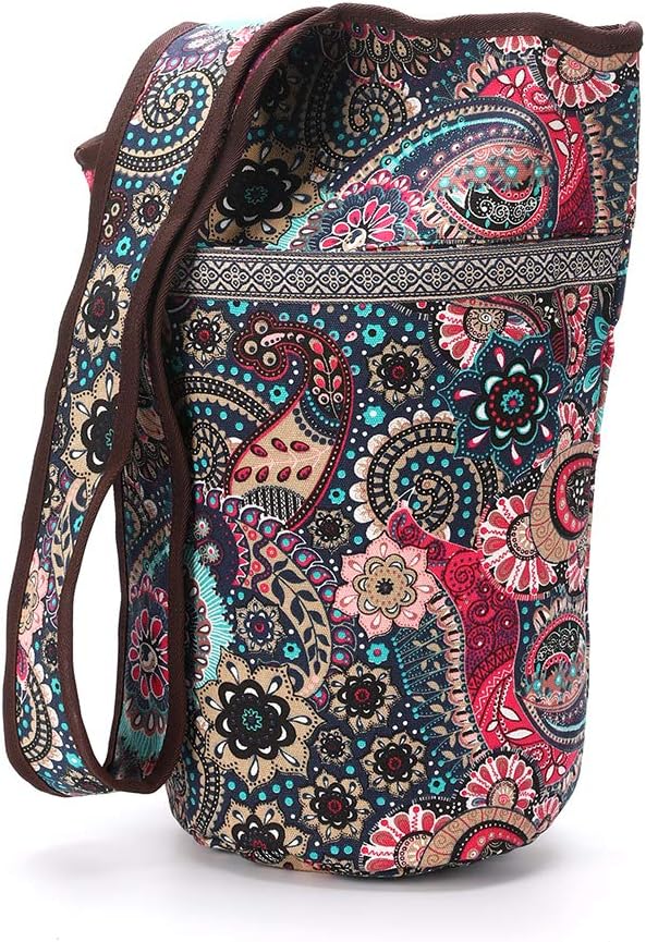 Yoga Mat Bag With Large Size Pocket and Zipper Pocket, Strap Bag, Fit Most Size Mats, Bags and Carriers for Women