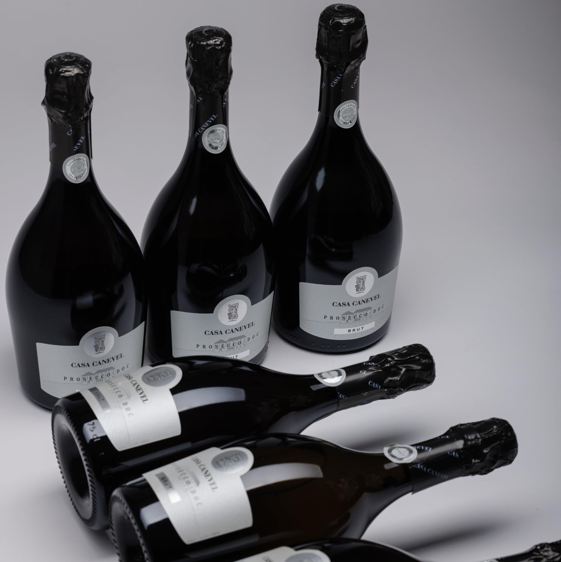 CASA CANEVEL "BRUT" | Prosecco DOC | 6x750 ml l | Paquete 6 botellas