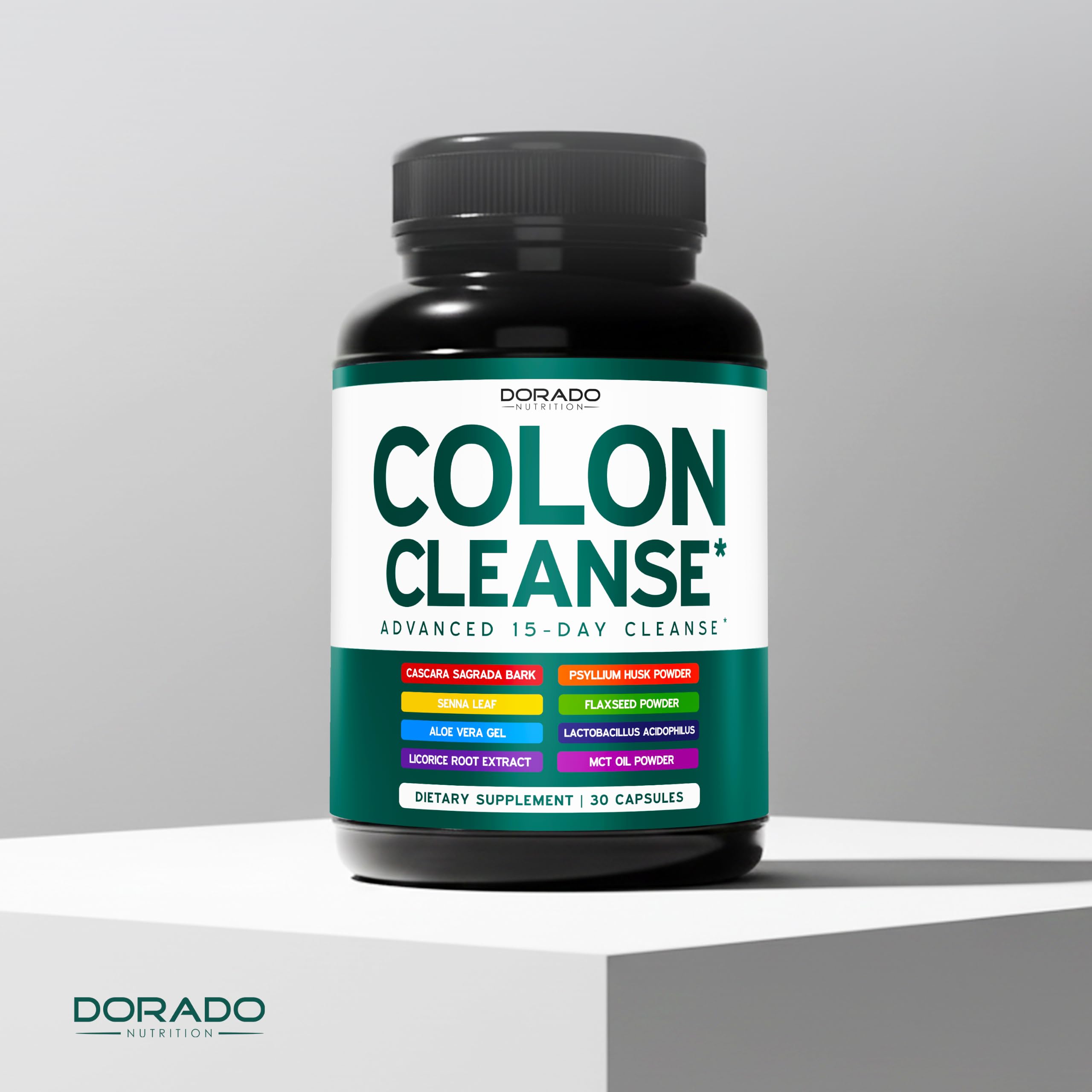 15 Day Colon Cleanse & Detox Pills, Bowel & Intestinal Cleanse, 30 Capsules — Amazon image 6