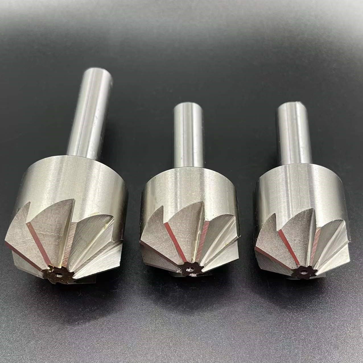 Frez trzpieniowy z węglików spiekanych 1 szt. 120 stopni wiertło rozwiercające średnica 6mm-50mm fazowanie metalu gratowanie frez(12.5mm)