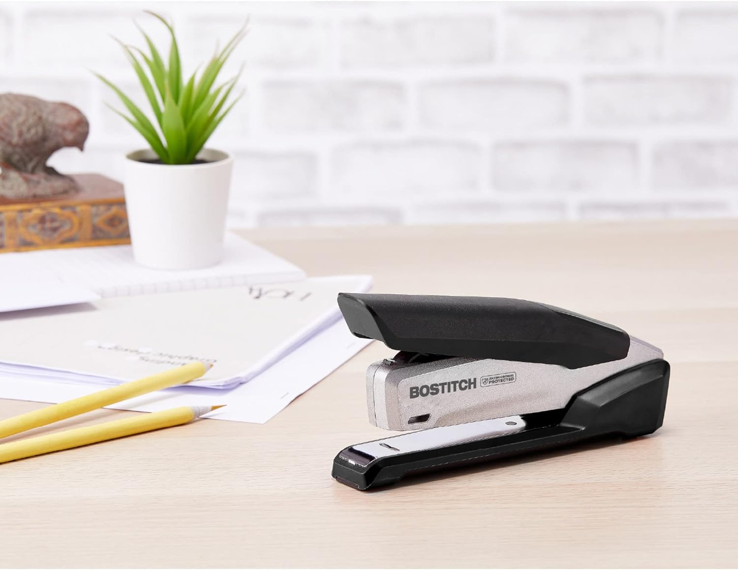 Prodigy Stapler, Metallic Bla/Sier