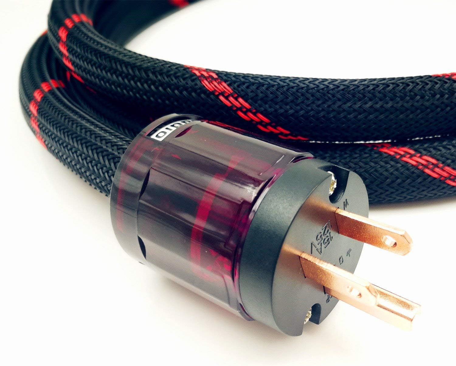 Hоttеѕt Sаlе WAudio Hi-End HiFi Audio AC Power Cable Power Cord US Plug - 10FT (3M)