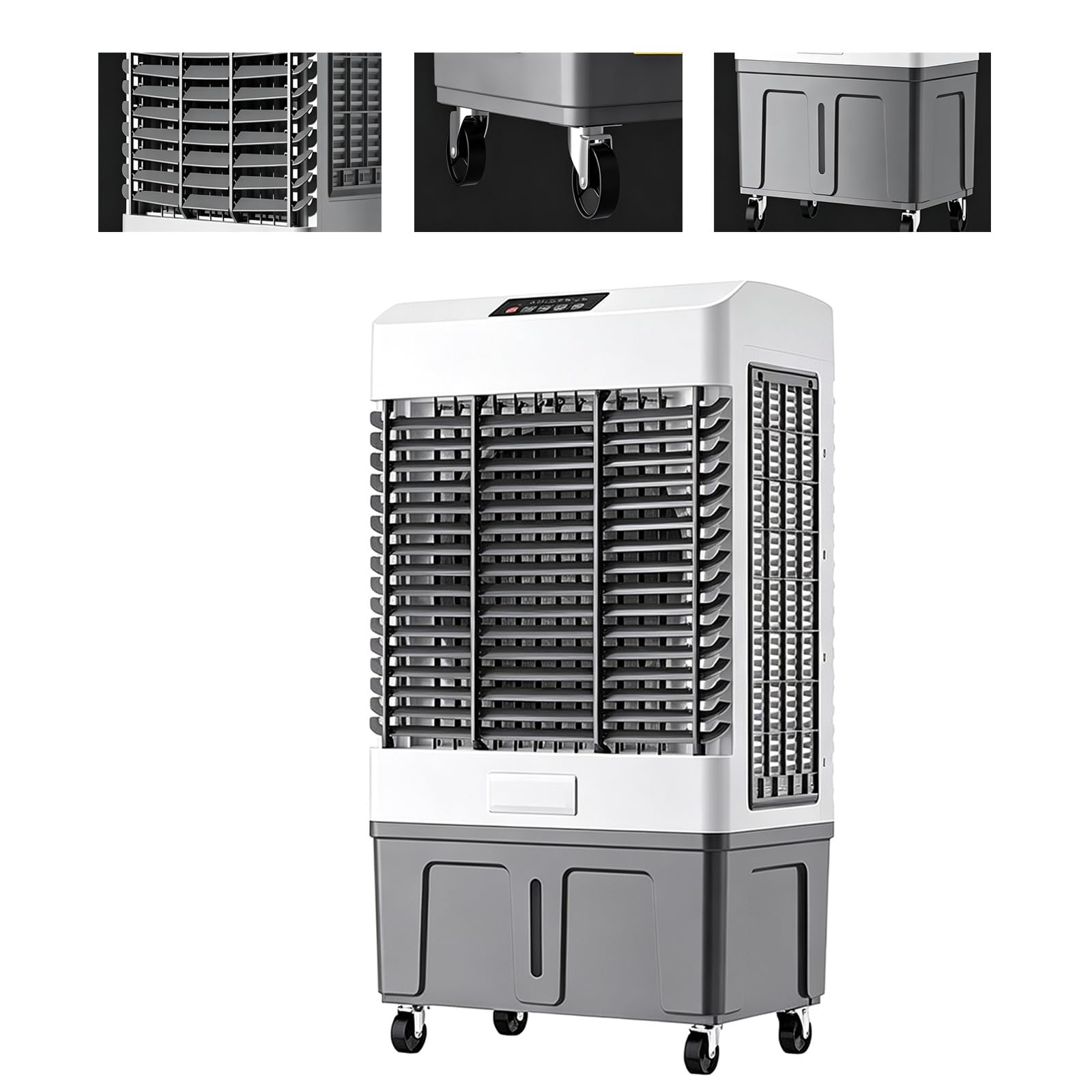 Evaporative Air Cooler 30L Large Tank Portable Cooling Fan
