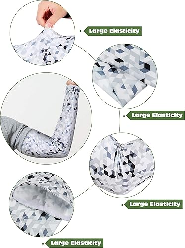 Miniatura 4 de 10 pares de mangas de protección solar para el brazo de compresión deportiva para baloncesto correr ciclismo golf Color básico, Color elegante.,