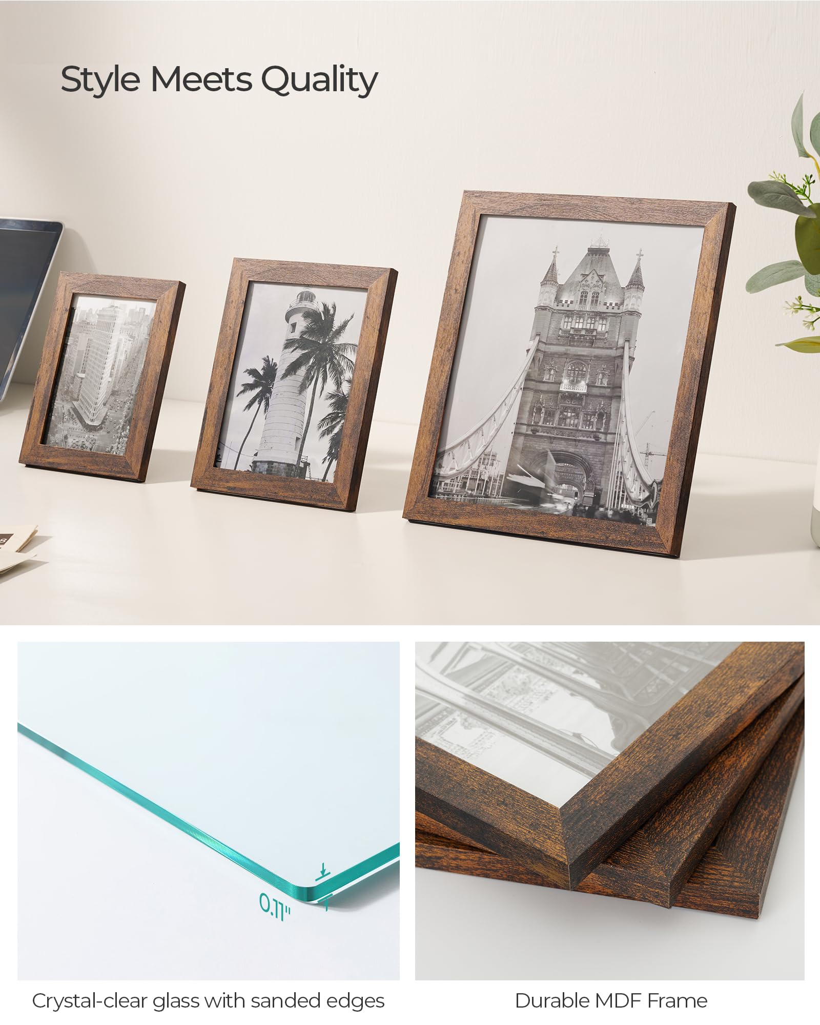 Amazon.com - SANGMUCEN 10 Pack Picture Frames Collage Wall Decor