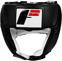 Vista 2 de Fighting Sports Casco de competición de boxeo de Estados Unidos (cara abierta), negro, grande