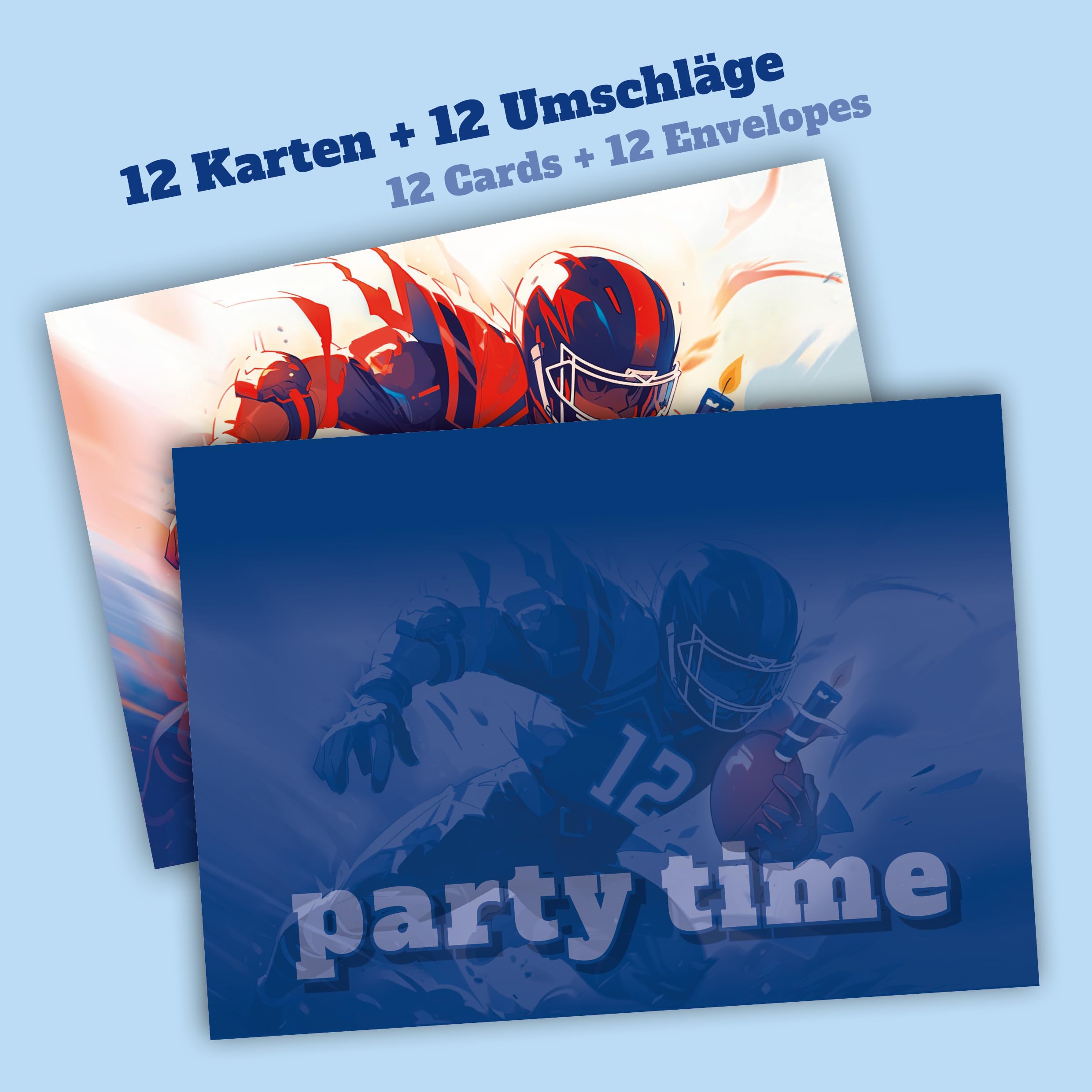 Twizler Carte D'anniversaire Avec Ballon De Football – Carte D'anniversaire Pour Garçons – Carte D'anniversaire Pour Garçon – Carte D'anniversaire Sportive – Cartes D'anniversaire Pour Enfants