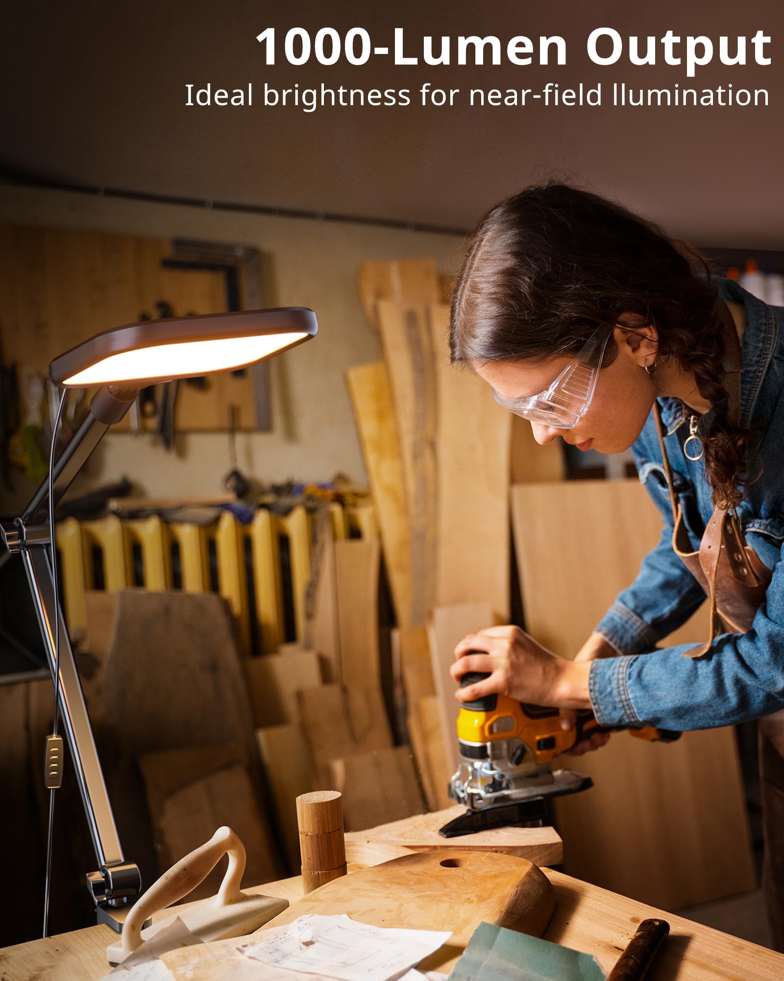 Lampe Plein écran de 20,3 cm avec Support Suspendu