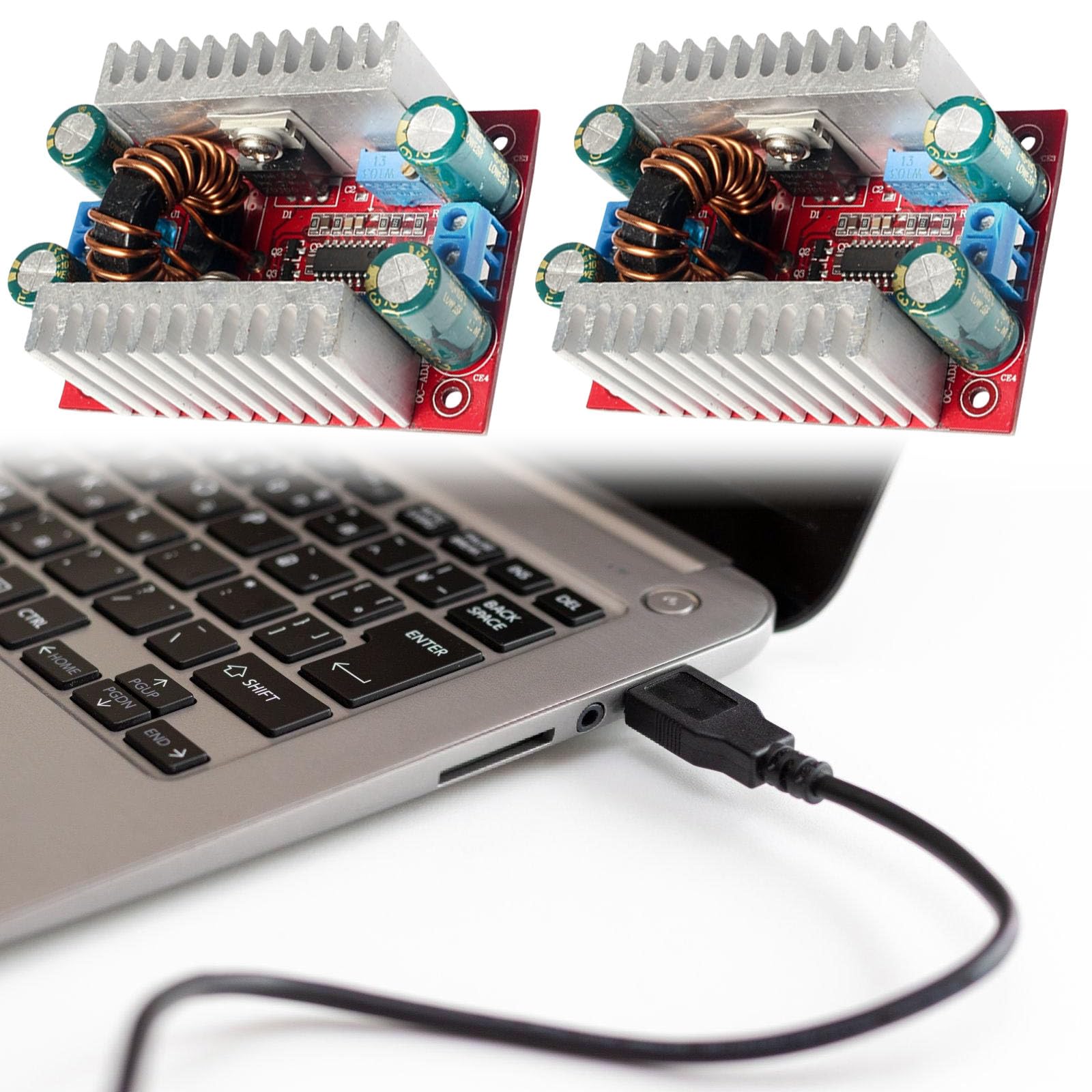 Amazon.co.jp: 400W 15Aステップアップコンバーターステップアップ電源