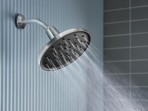 Miniatura 5 de Moen Verso Cromo Ajustable 9" Diámetro Eco-Performance 1.75gpm Spray Head Rainshower, 220R3EP