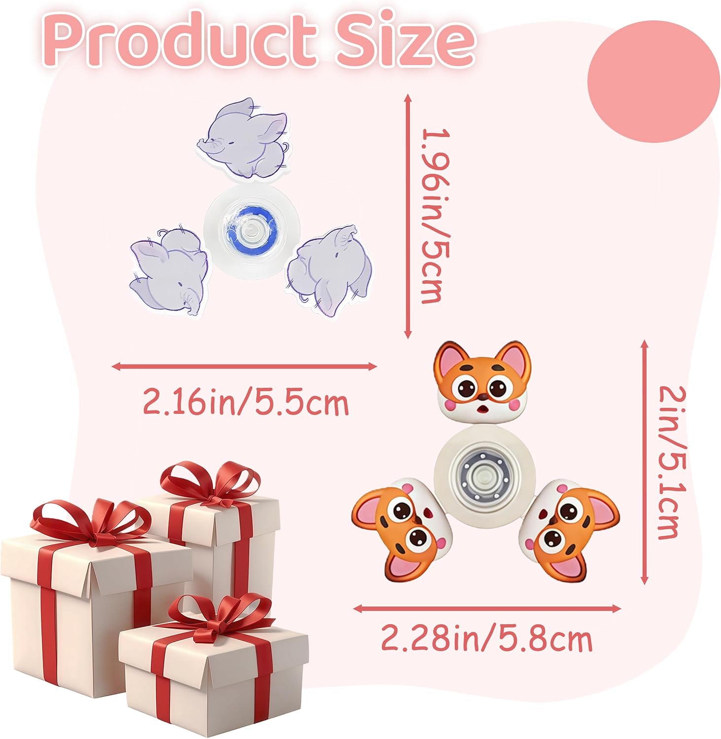 Mini Fidget Spinner Toys - 40 Pack Sensory Stress Relief Gifts, Fidget Spinners Bulk for Kids Teens Adults, Party Favors for Christmas Birthday, Goodie Bag Stuffers Toys for Classroom Prizes