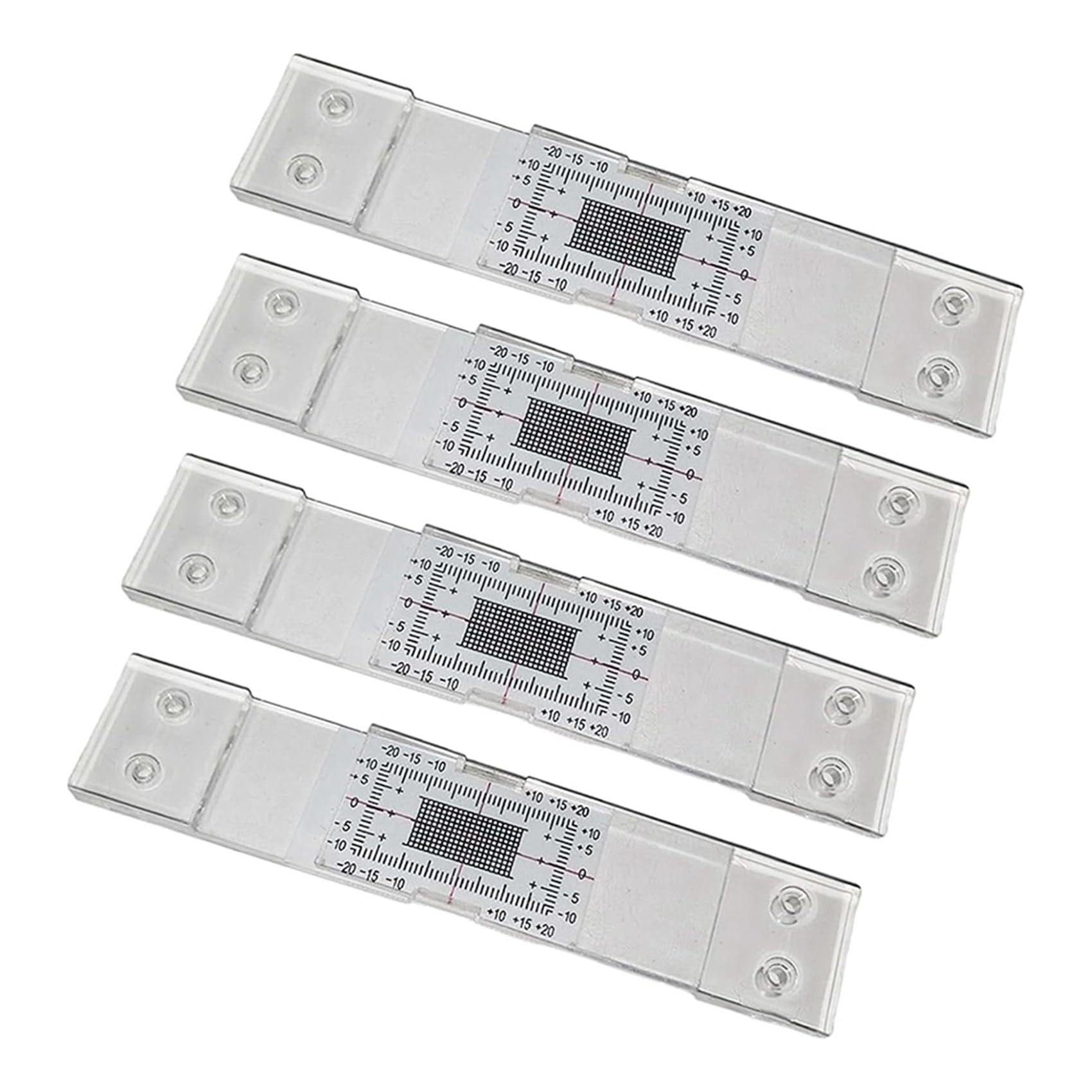 Medidor De Espesor 12 Piezas Grabación de Monitoreo de Grietas Monitor Estándar para Indicador Estándar y Ángulo