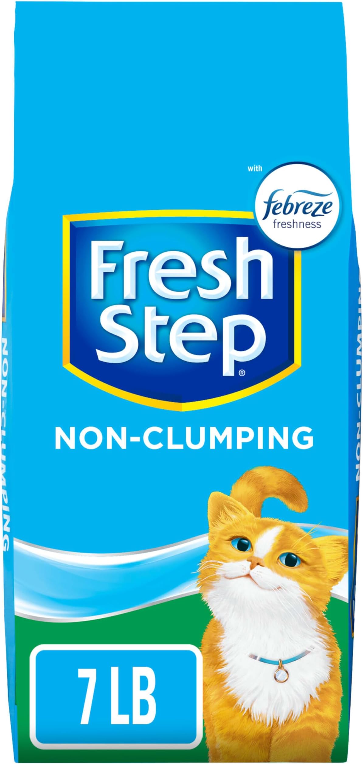 Fresh Step NonClumping Premium Cat Litter with Febreze