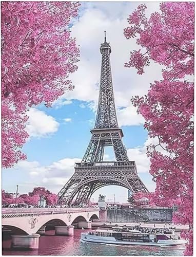 Miniatura 7 de Arte de pared de la Torre Eiffel de París, cuadros de París, decoración de pared de la Torre Eiffel de París, lienzo impreso, arte moderno para