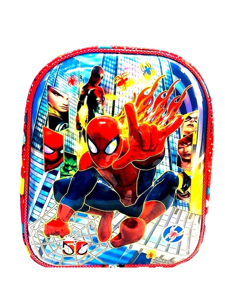 Dejan Bags Polyester Multicolour Multipurpose Cartoon Design Backpack for Kids (2-5 Years)-image-32