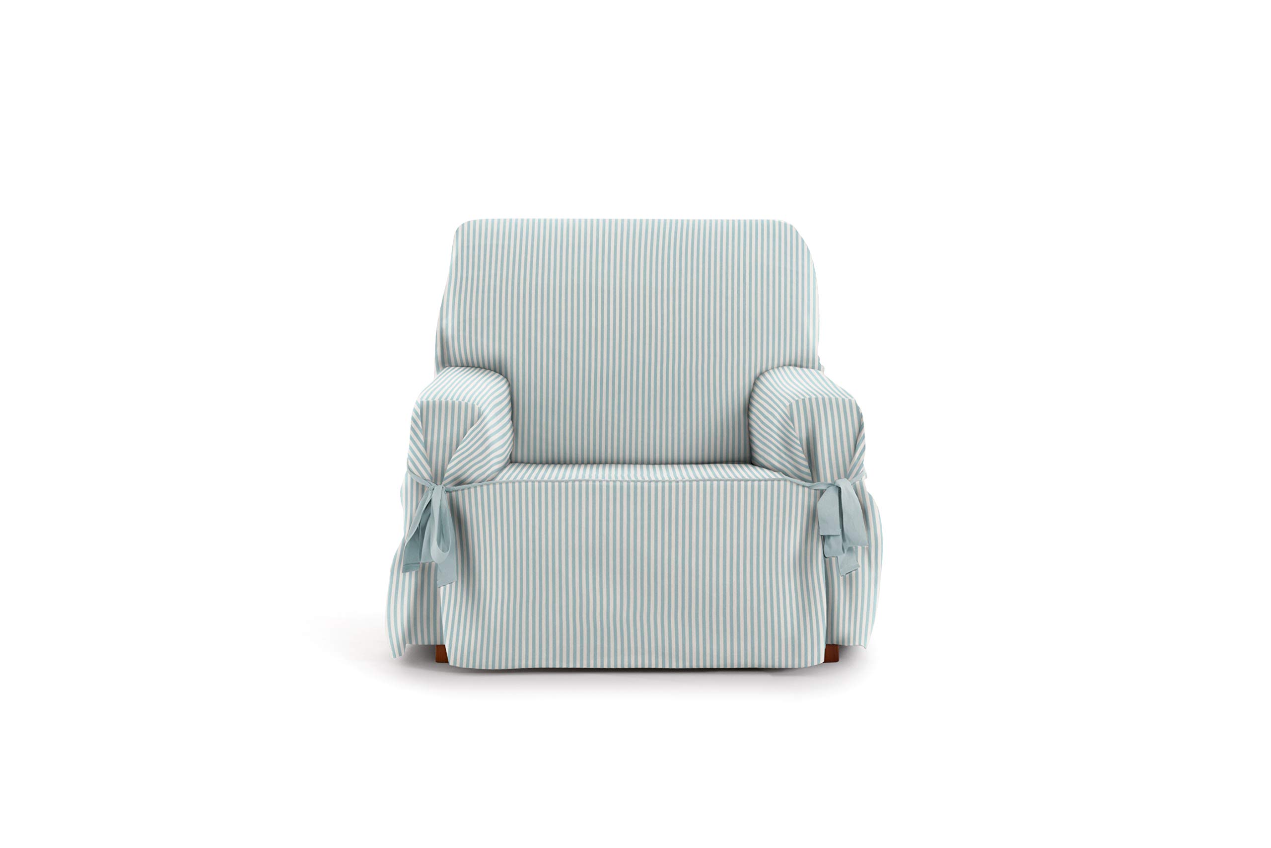 Eysa Sofa Cover, Cotton, Aquamarine, 80-120cm