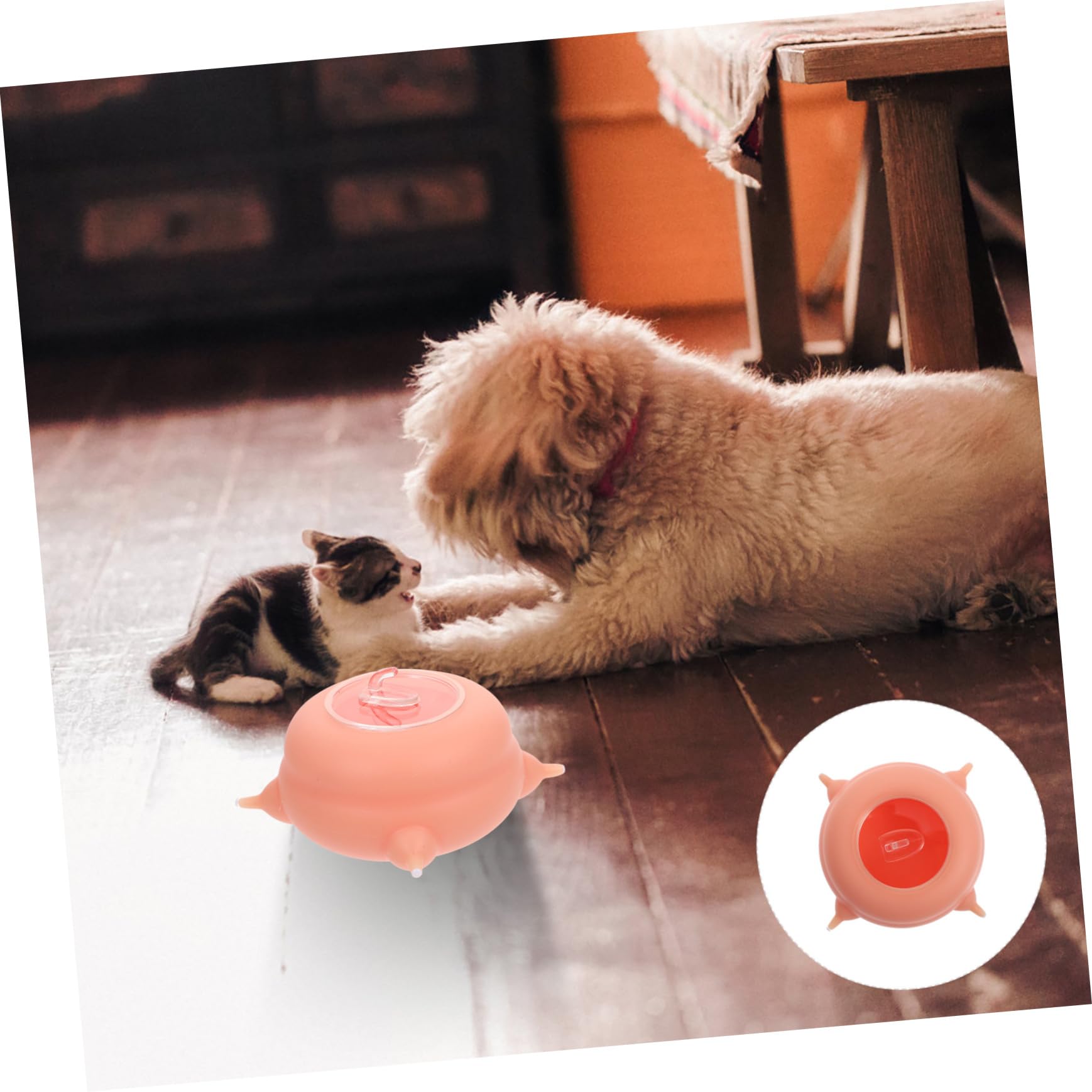 Biberon per Cuccioli e Gattini in Silicone, Rosa, Facile da Pulire, 1 Tettarella, per L’Allattamento dei Piccoli Animali | Facile da Pulire, per Piccoli Animali Domestici, Accessorio per Alimentazione e Allattamento