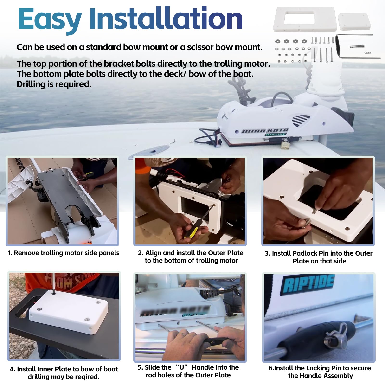 Amazon.co.jp: Minn Kota クイックリリース ブラケット 1854017