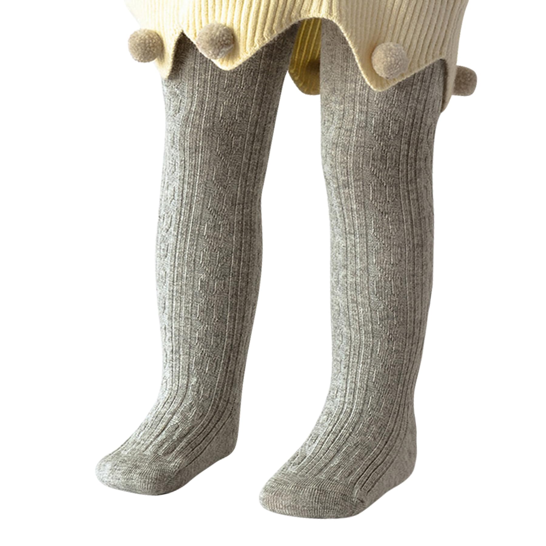 Zando Cable Knit Toddler Tights Baby Seamless Leggings Girls Stockings