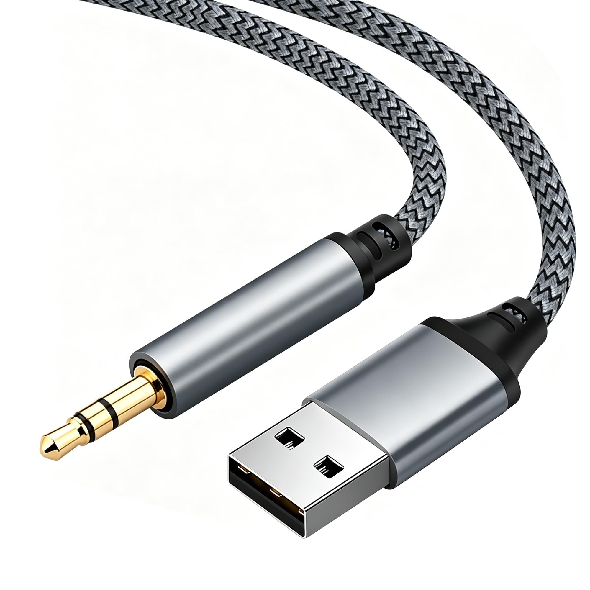 CRAFTY4 ステレオ　AUX USB インジケータ　DSP リバーブ Amazon | USB to 3.5mm 音声変換ケーブル 0.5m WUXIAOCSG DAC内蔵 aux