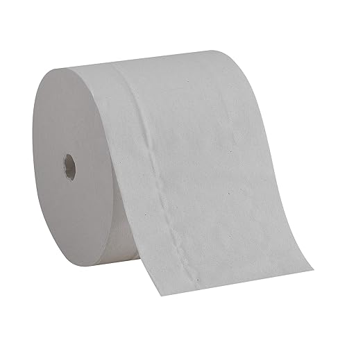 GP PRO (Georgia-Pacific) Compact Coreless 2-Ply Recycled Toilet Paper by Georgia-Pacific, 19375, 1,000 hojas por rollo, 36 rollos por caja