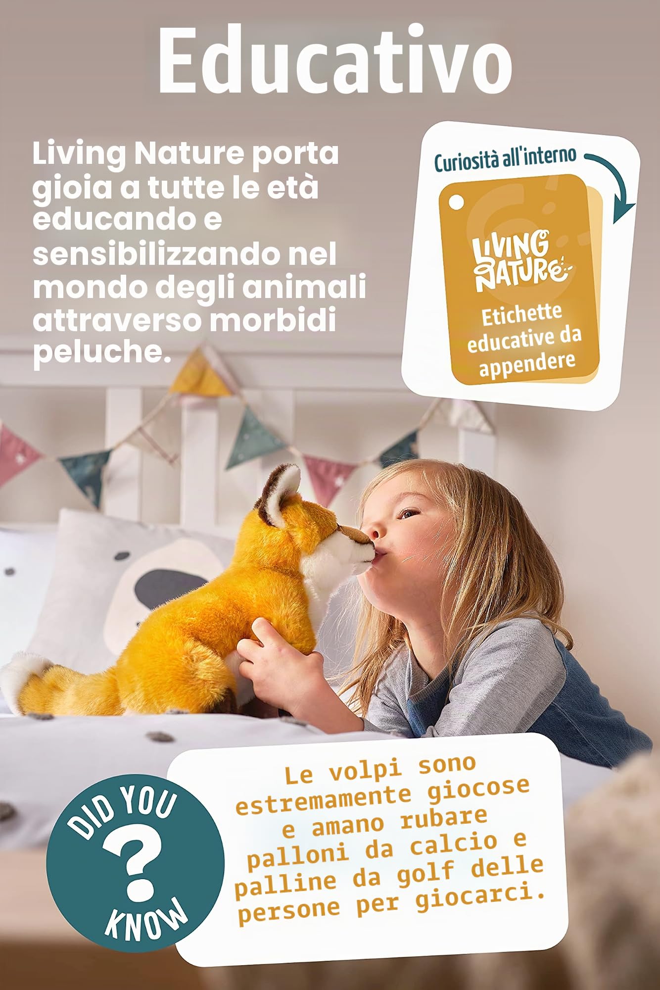 Living Nature, Peluche Farm Uccelli, polli e Anatre, Colore Unknown, AN378