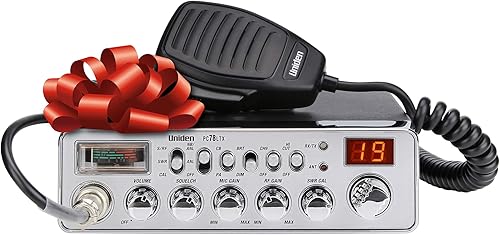 Miniatura 6 de Uniden PC78LTXFM Radio CB profesional de 40 canales con modo dual AM/FM, medidor SWR integrado, función PA/CB, corte alto, control de ganancia