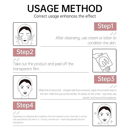 Miniatura 9 de Novoy 15 Pares de Parches de Ojos Profundos de Bio-Colágeno Real - Parches de Ojos de Retinol 6-en-1 para la Noche para Ojeras, Hinchazón y Arrugas
