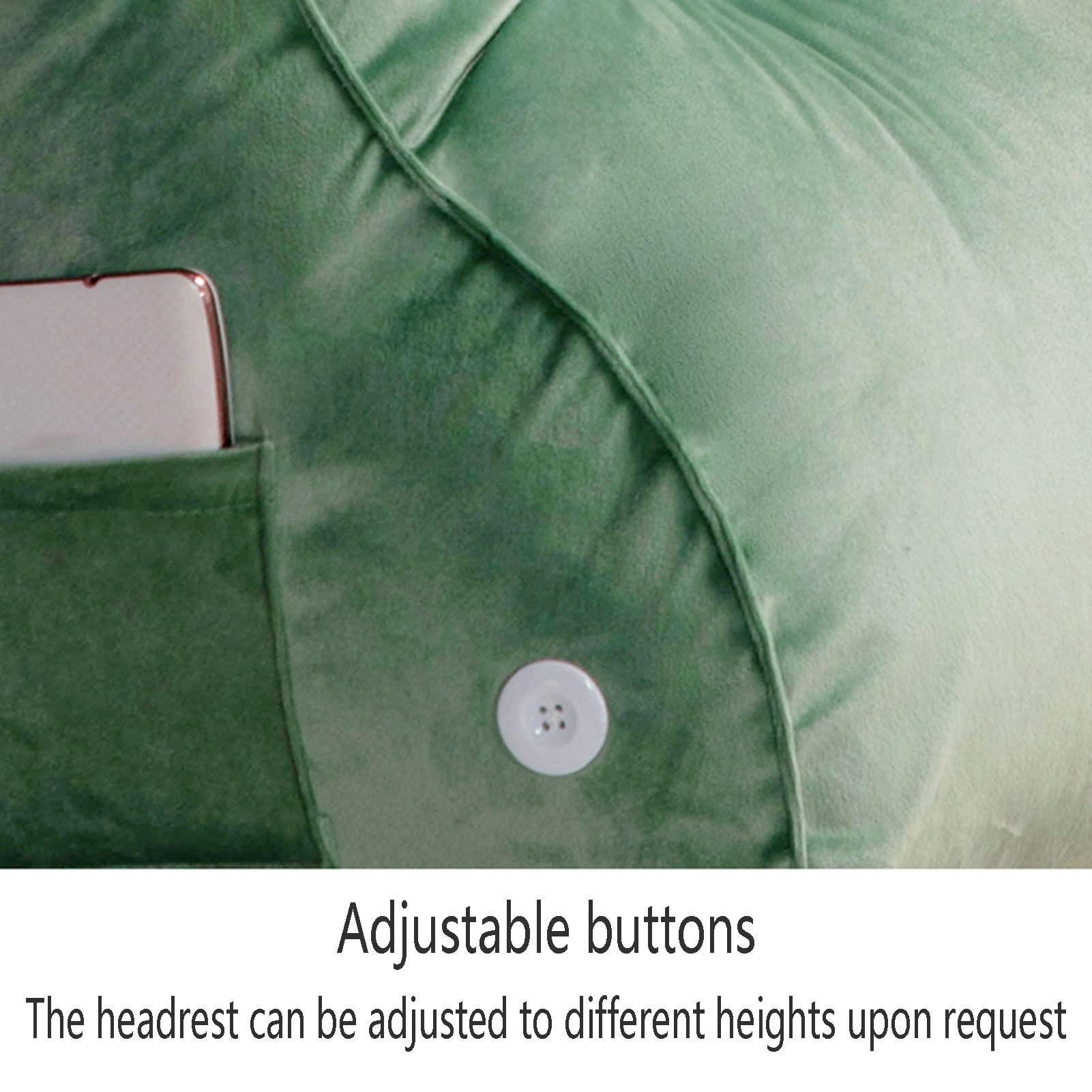 HEATHE Almohadas de Lectura,Almohada Lectura Lumbar Triangular,Cojín Cervical Ajustable y extraíble,Adecuado para Relajarse o Trabajar en la Cama/sofá/Suelo
