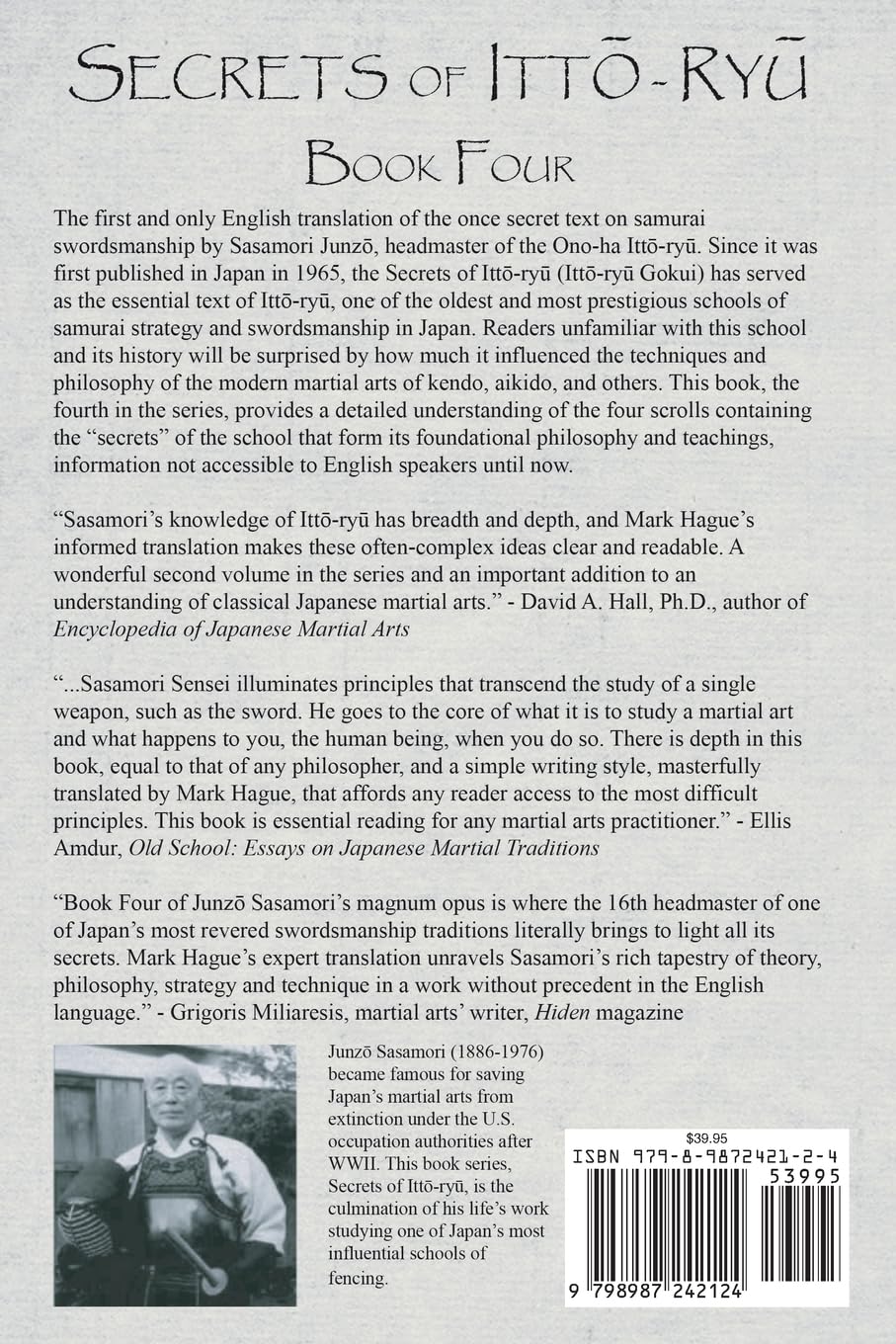 Secrets of Itto-ryu: Book Four