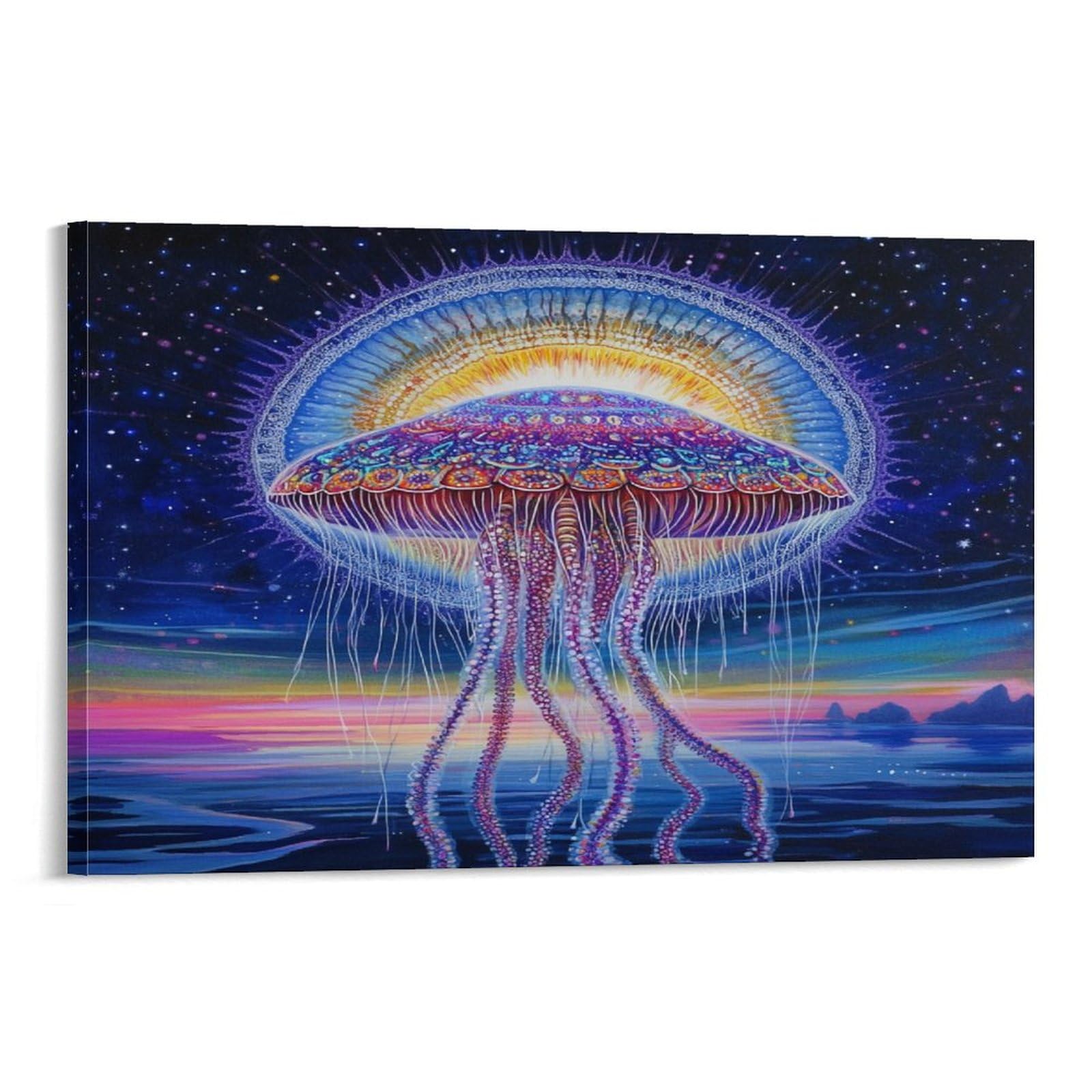 Méduses décoration murale : transformez un mur vide en œuvre d'art - 6