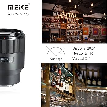 Amazon.com : Meike 85mm F1.8 f/1.8 STM X-Mount Auto Focus