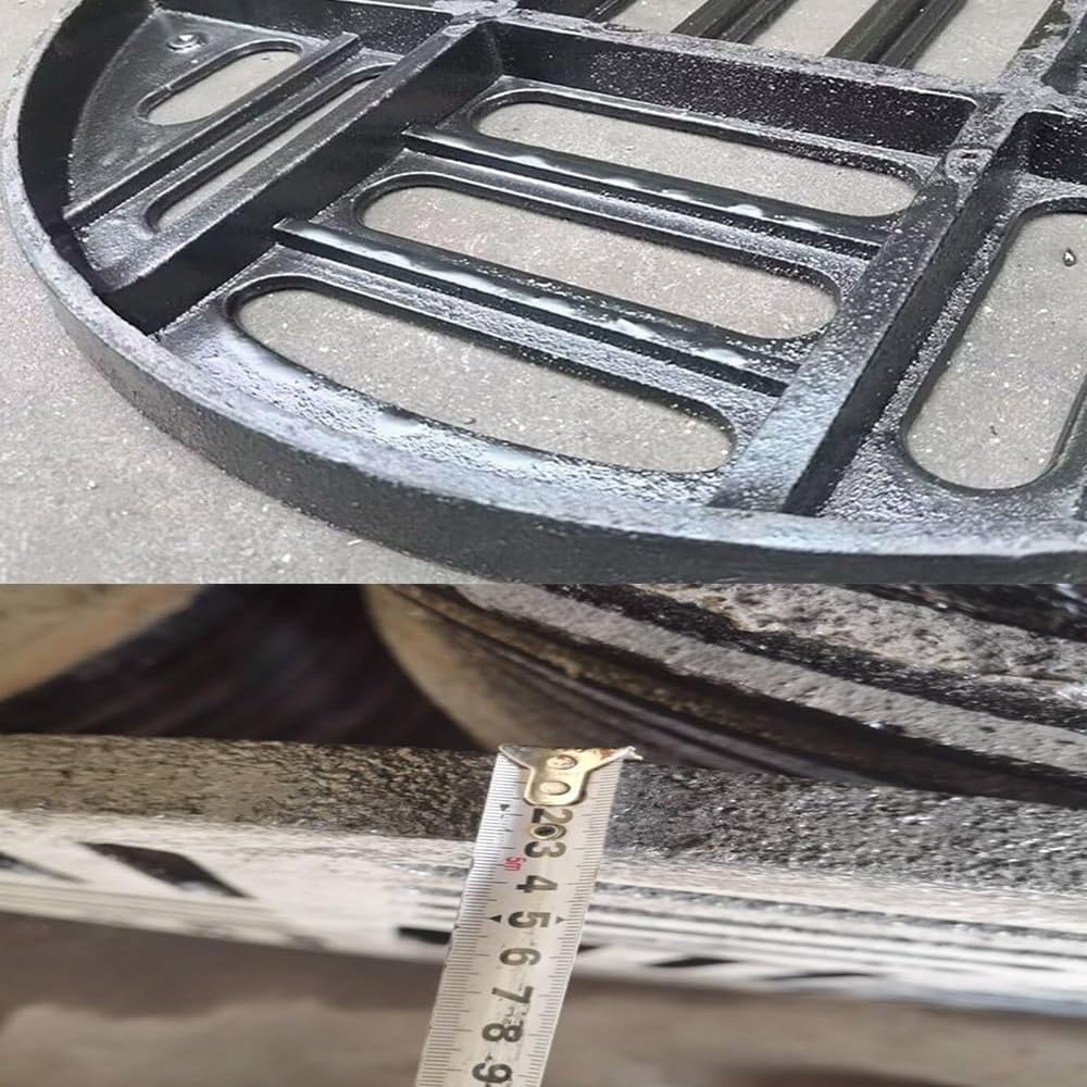 30,5 cm 35,5 cm 40,6 cm 50,8 cm kratka odpływowa ogrodowa okrągła zamienna żeliwna kratka odpływowa na zewnątrz wykop (35 cm)