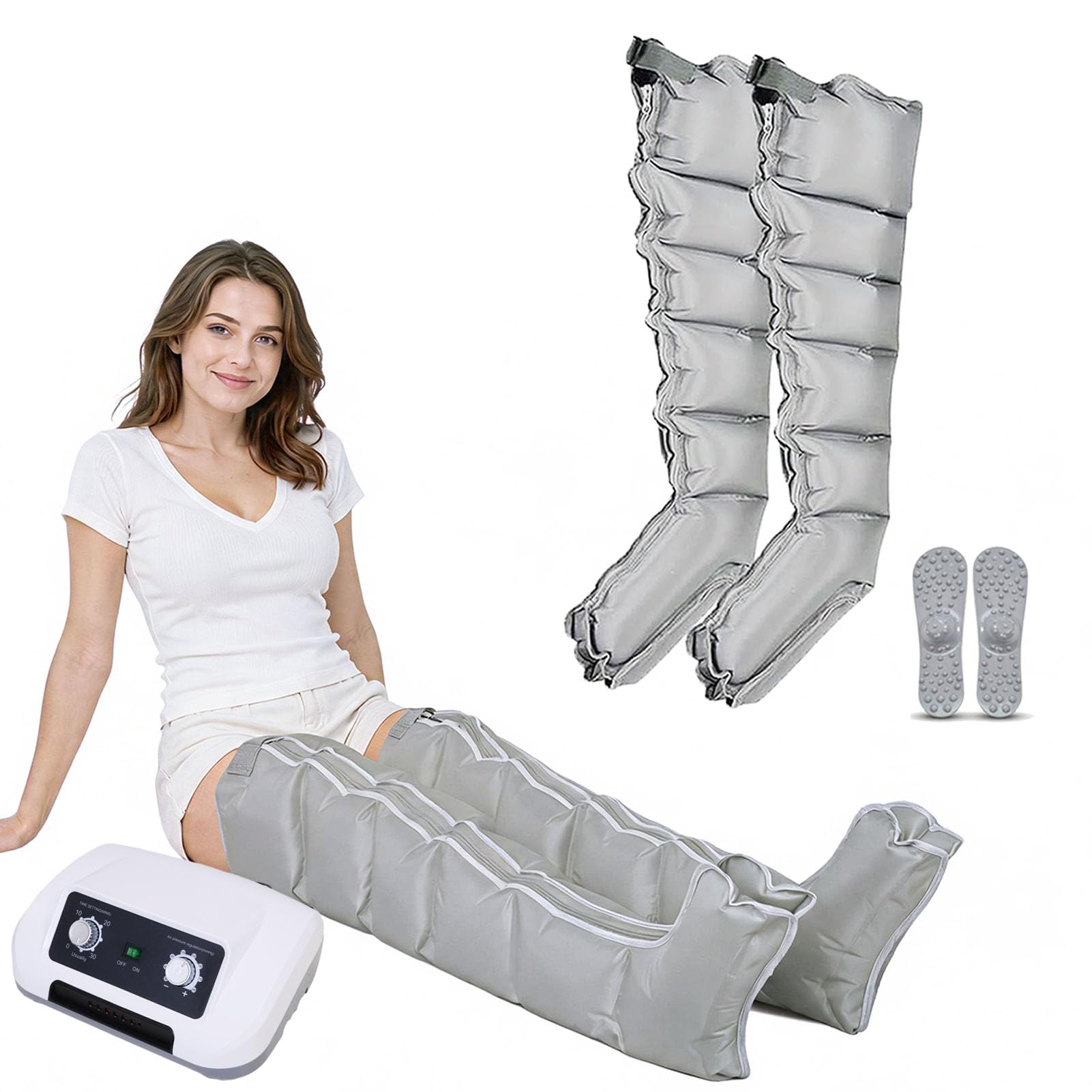6 Kammern Beinmassagegerät Lymphdrainage