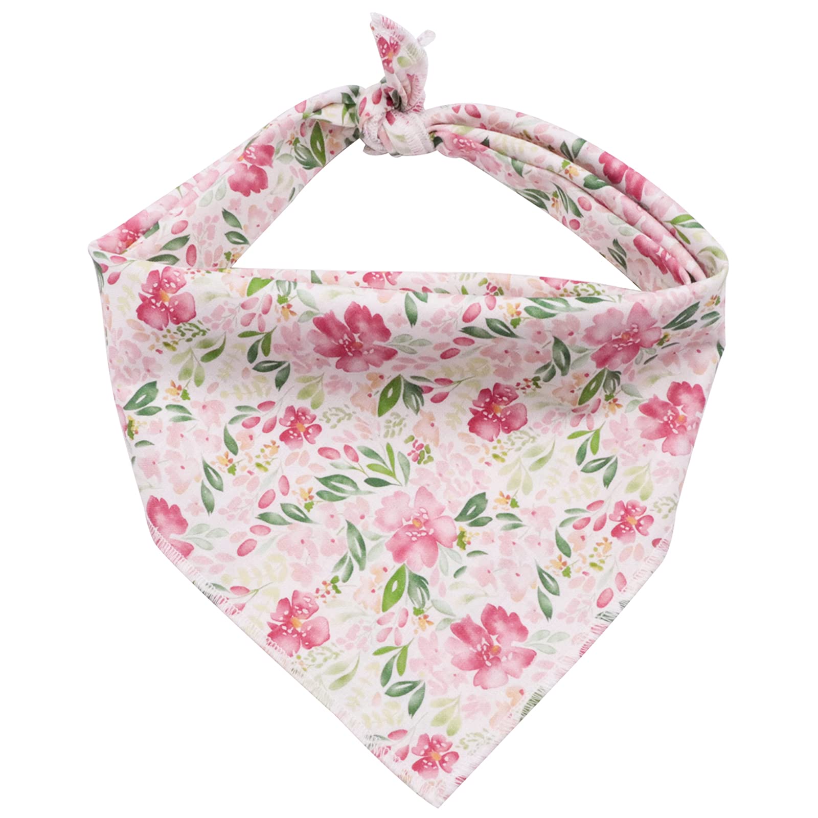 Bandana Für Hunde & Mädchen | 2 Stück, Rosa | Wendbar, Waschbar | Größe S, L, XL Wählbar