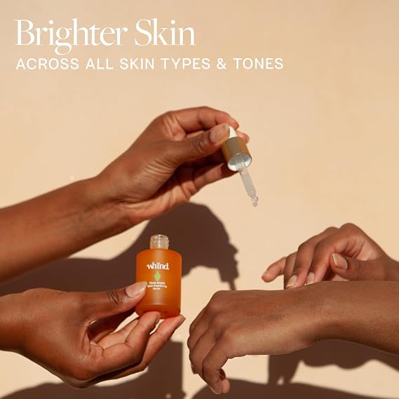 whind Oasis Bright 10% Vitamin C Serum for Brighter Skin – Radiance Boosting Dark Spot Corrector to Help Reduce Pigmentation – Brightening Face Serum for Women – All Skin Types, 30ml